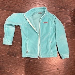 Girls Columbia fleece jacket M(10/12)